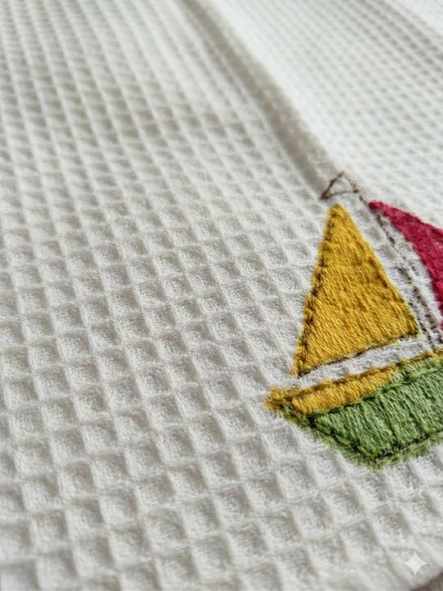 Sail boat Towel