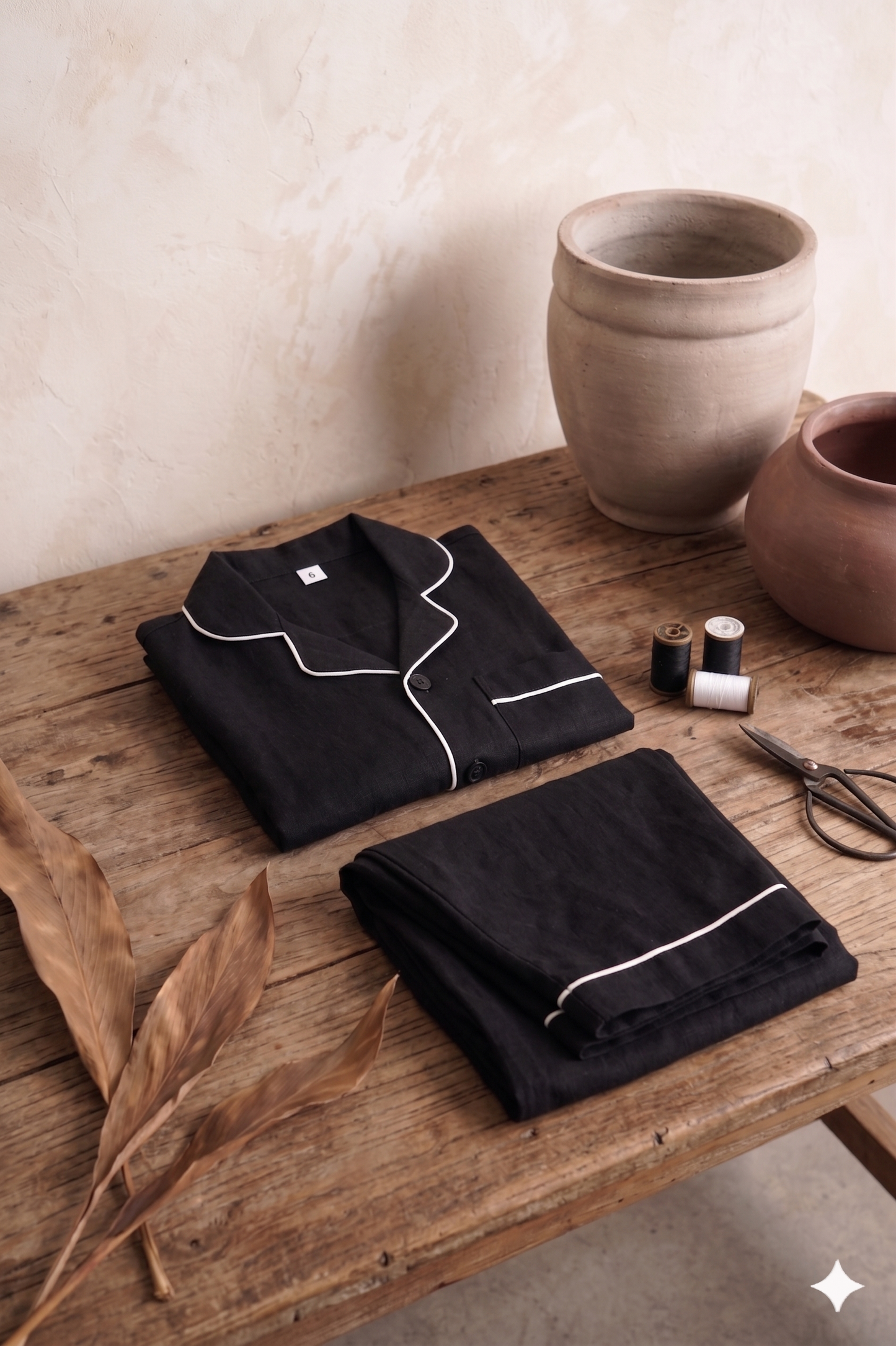 Solid Black Nightsuit