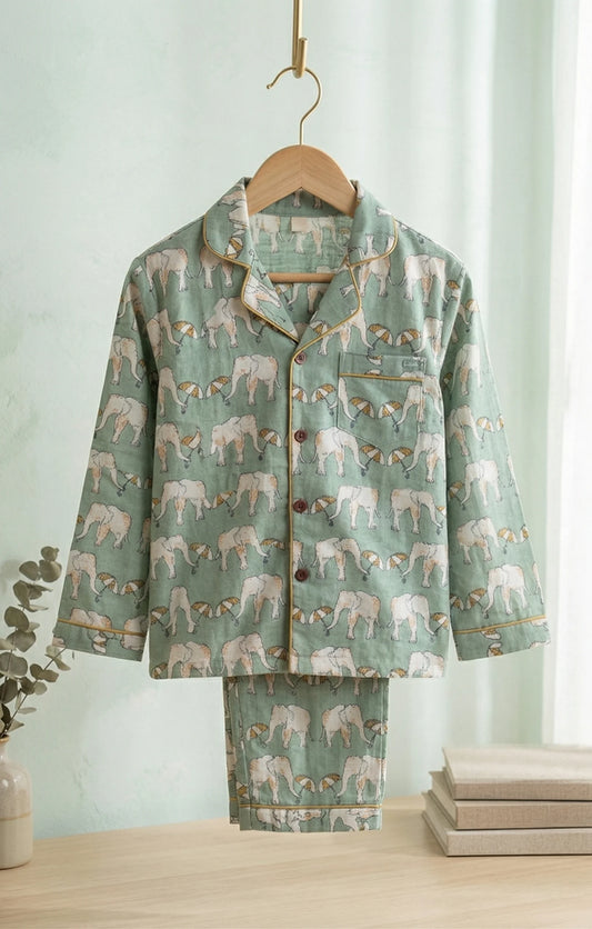 Green Elephant Nightsuit