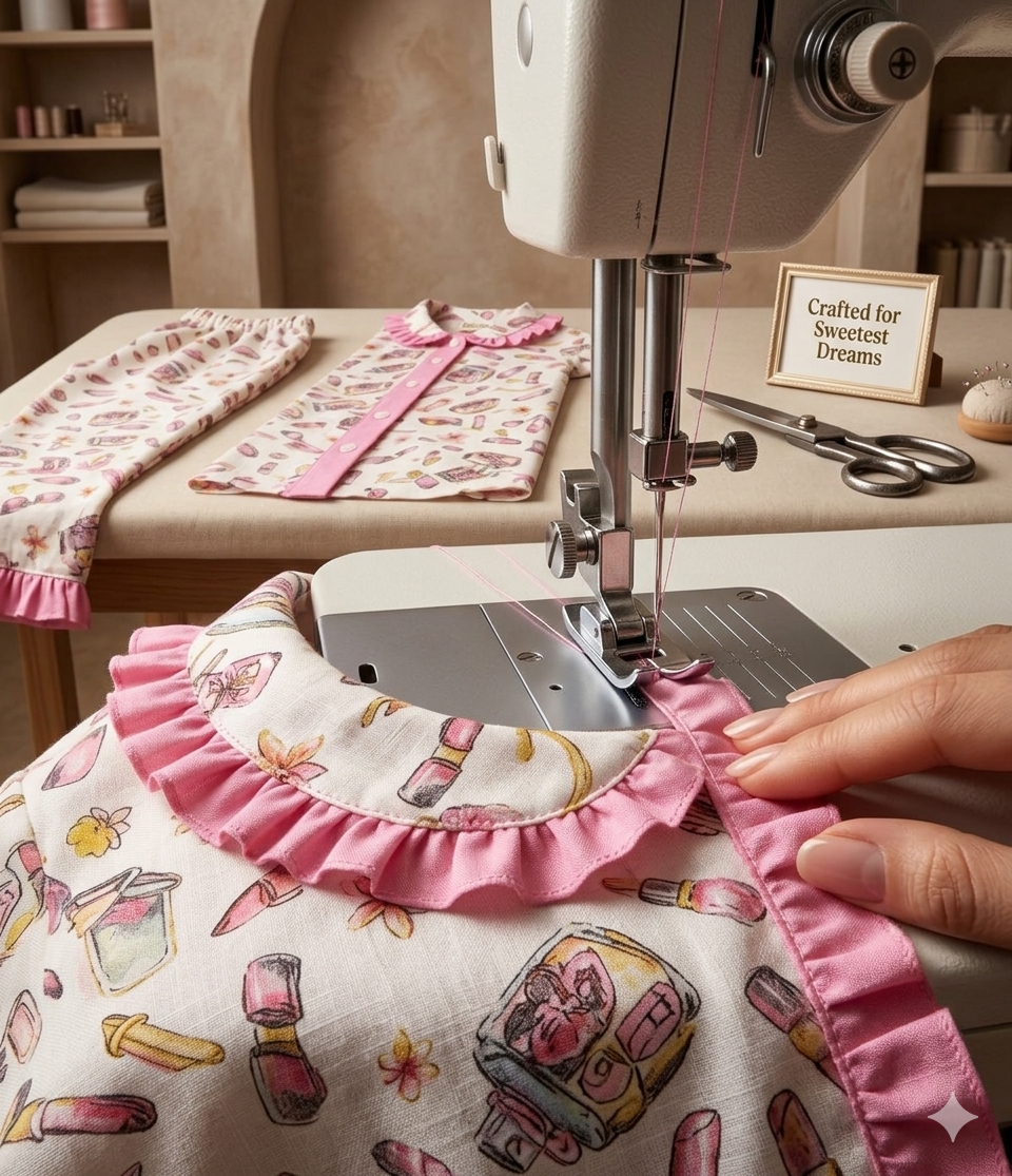 Makeup Frill Nightsuit
