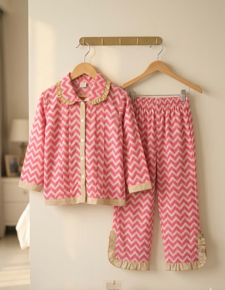 Zig Zag Frill Nightsuit